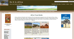 Desktop Screenshot of doitinafrica.com